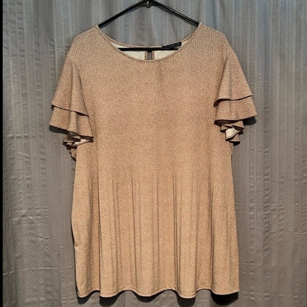 Adrianna Papell Spotted Top
